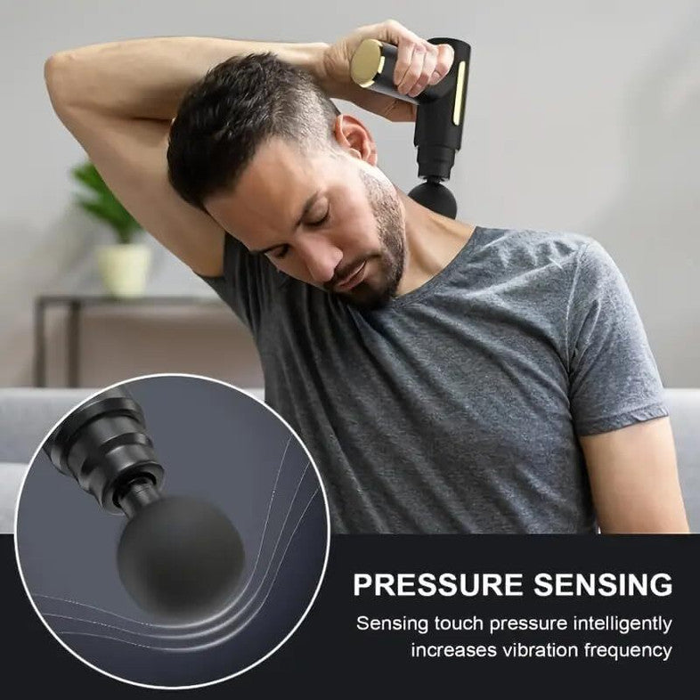 Portable Massage Gun – 4 Heads